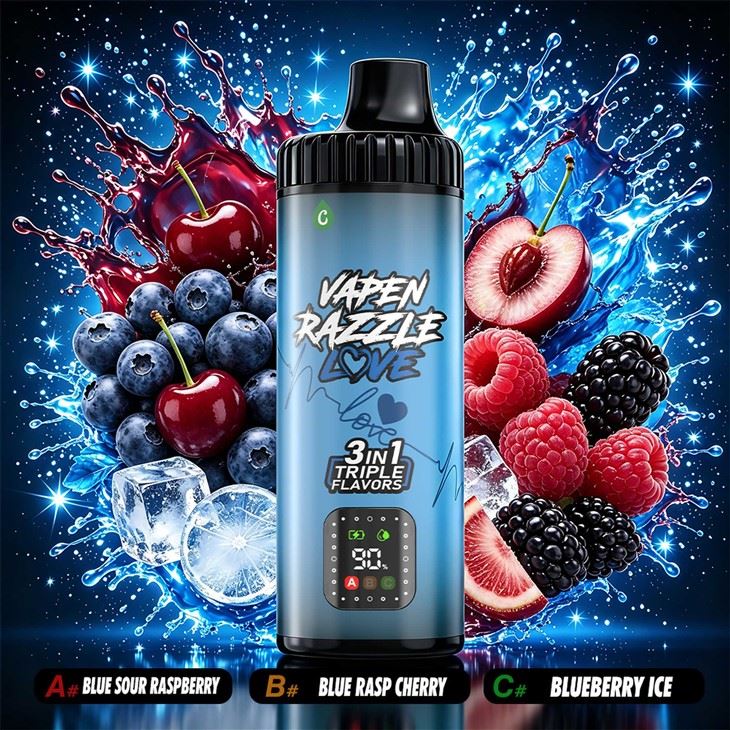 VAPEN RAZZLE 8OK 3IN1 factory