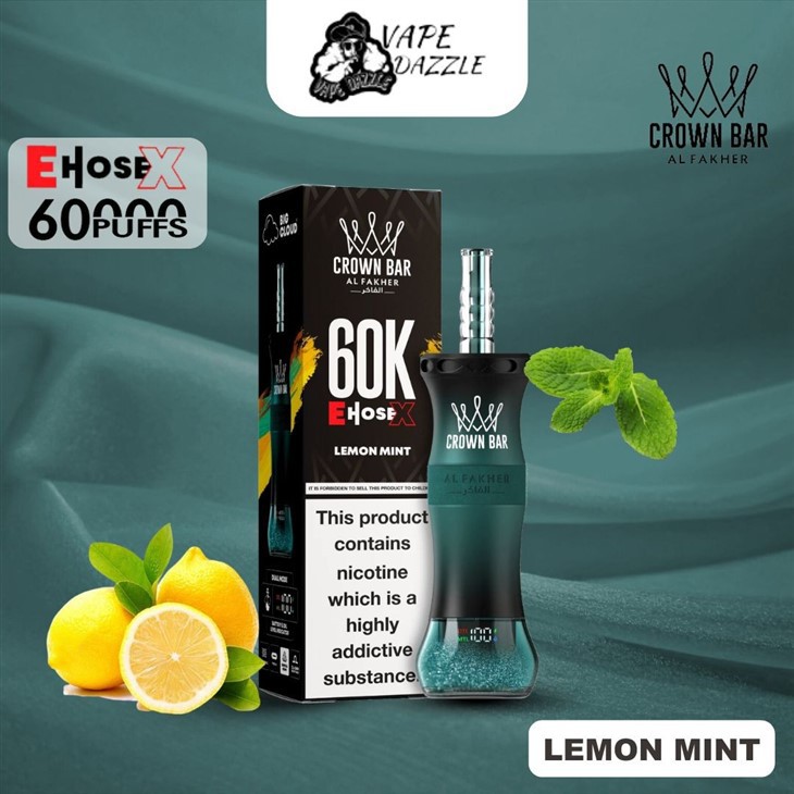 AL FAKHER 60K PUFFS E-HOSE X VAPE high quality