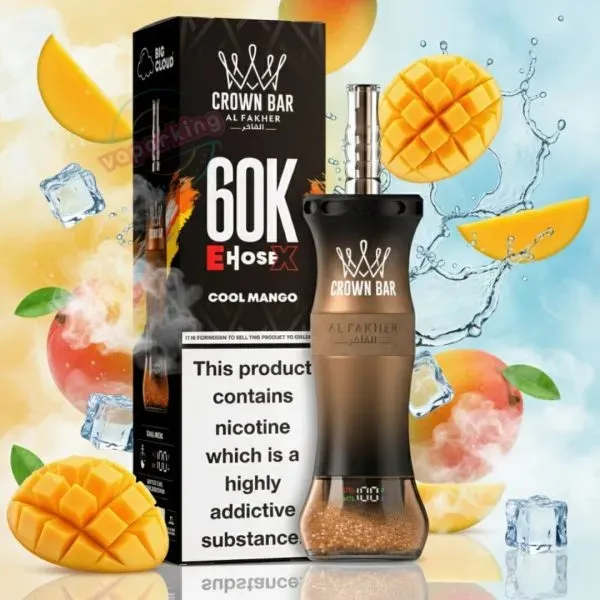 Al Fakher Crown Bar E-Hose X - 60000 Puffs Disposable Vape high quality