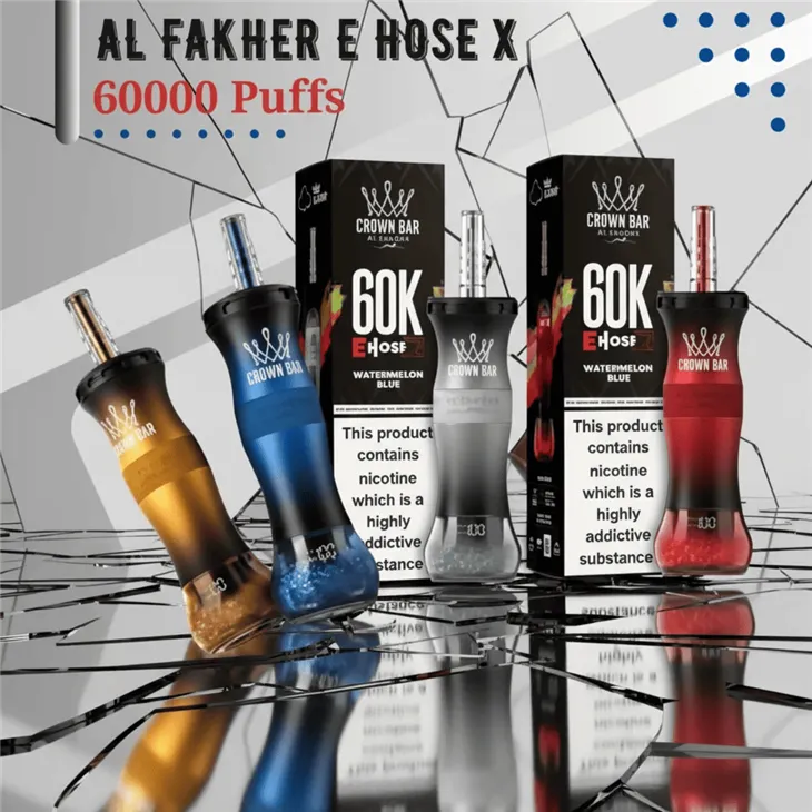 Al Fakher Crown Bar E-Hose X - 60000 Puffs Disposable Vape