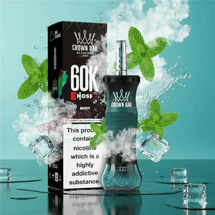 Al Fakher Crown Bar E-Hose X - 60000 Puffs Disposable Vape price