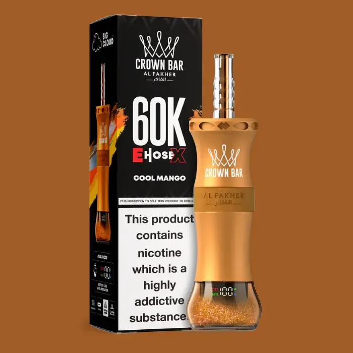 Al Fakher E-Hose X Crown Bar 60K Puffs Disposable Vape price