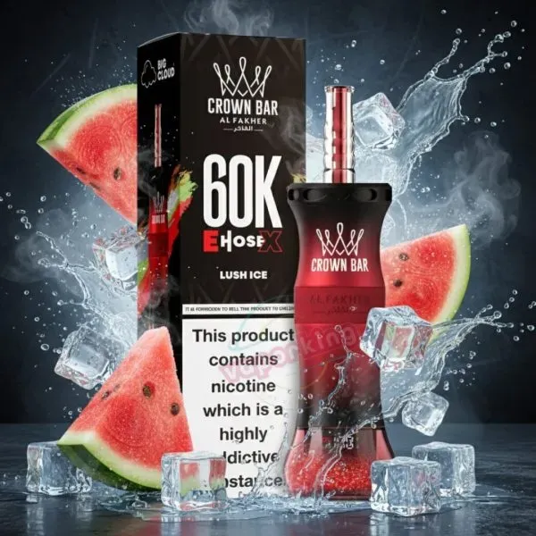 Al Fakher E-Hose X Crown Bar 60K Puffs Disposable Vape best