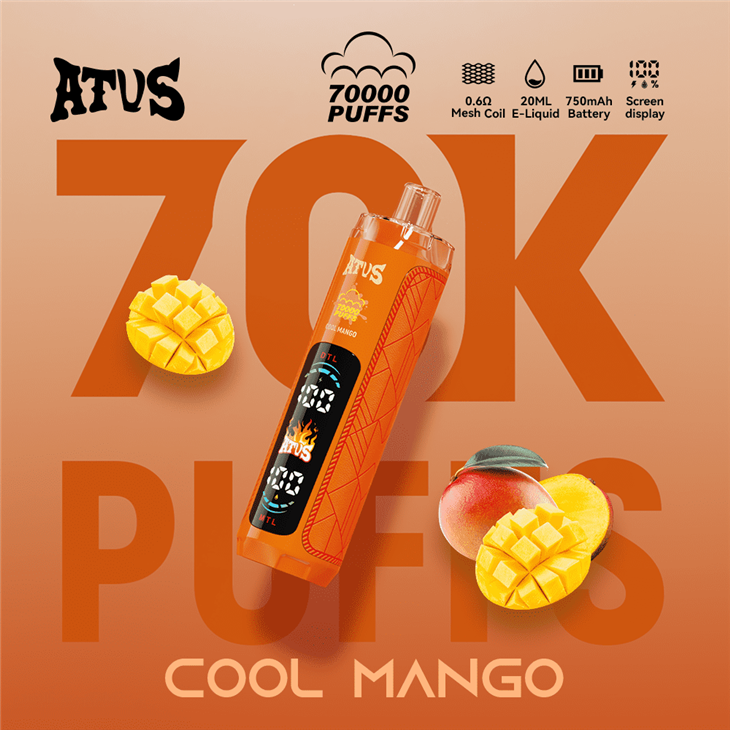 ATVS 70000 PUFFS Vape China Fast Shipping Disposable Vape high quality