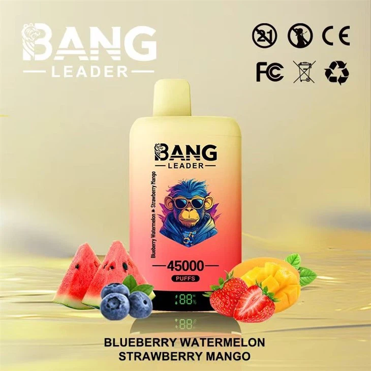 Bang Leader 45K Puff Vape Spanish Flavors Limon Lime Mega Box Pro 50k Jnr Shisha Hookah Supermax 99999 9000 Jnr Joker EU Vape E-Cigarette Vape best