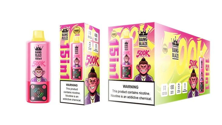 BNAG BLAZE 15IN1 500K EU Warehouse Flavors Disposable Vape