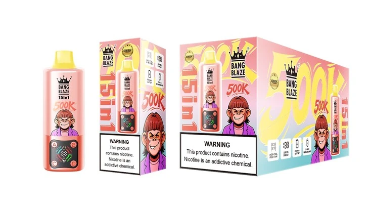 BNAG BLAZE 15IN1 500K EU Warehouse Flavors Disposable Vape best