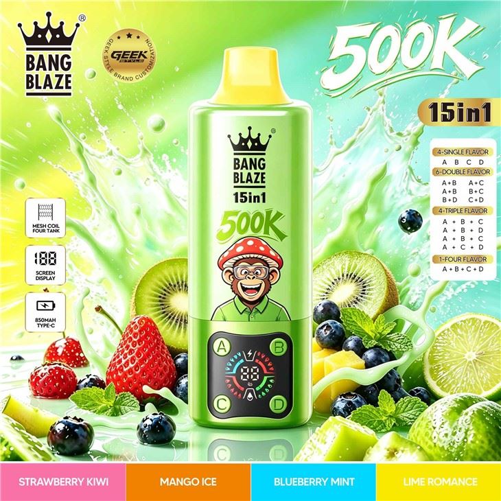 BNAG BLAZE 15N1 500K Puffs Disposable Vape