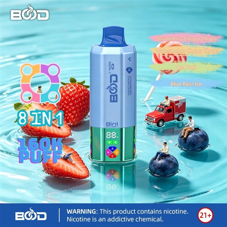 Bood Vasto 8in1 160K Puffs Eu Stock 180k 4in1 Flavors Disposable Vape price