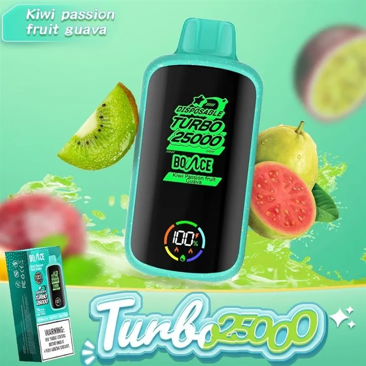 Bounce Turbo 25000 Puffs 25k 45k Fast Disposable Vape best