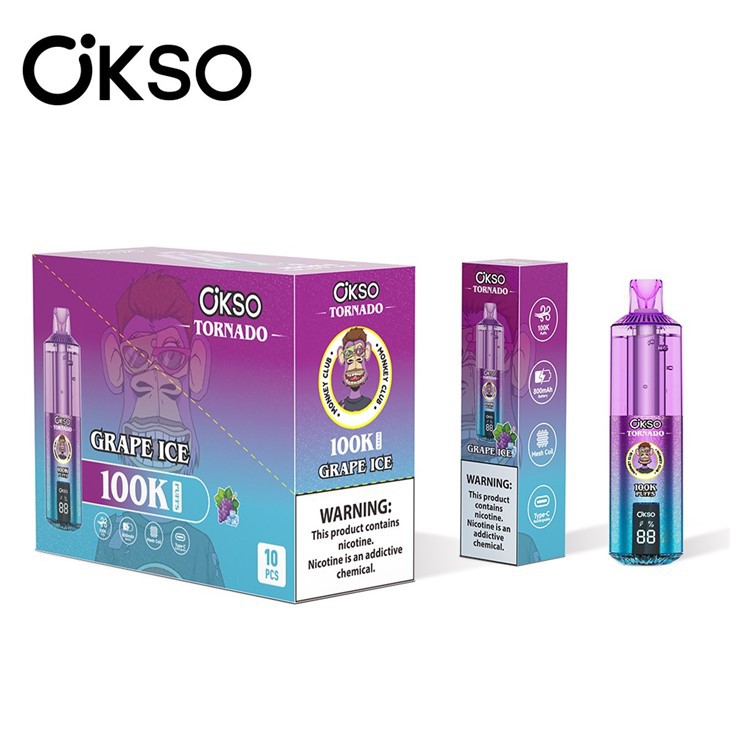 Elf Box OKSO Tornado 100k Puffs Disposable Vape price