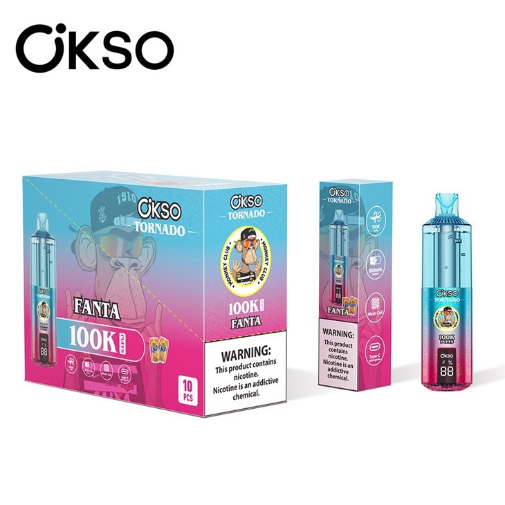 Elf Box OKSO Tornado 100k Puffs Disposable Vape high quality