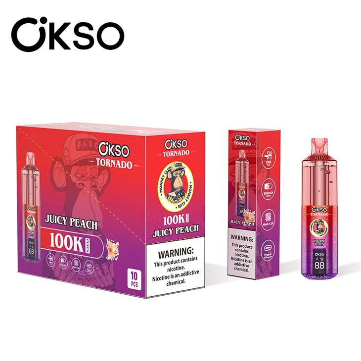Elf Box OKSO Tornado 100k Puffs Disposable Vape suppliers
