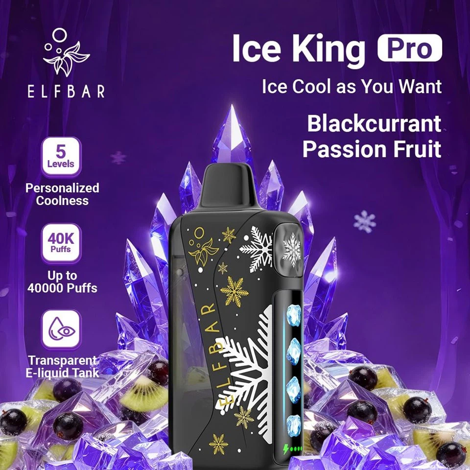 Elfbar Ice King Pro 40k Puffs Eu Warehouse Disposable Vape suppliers