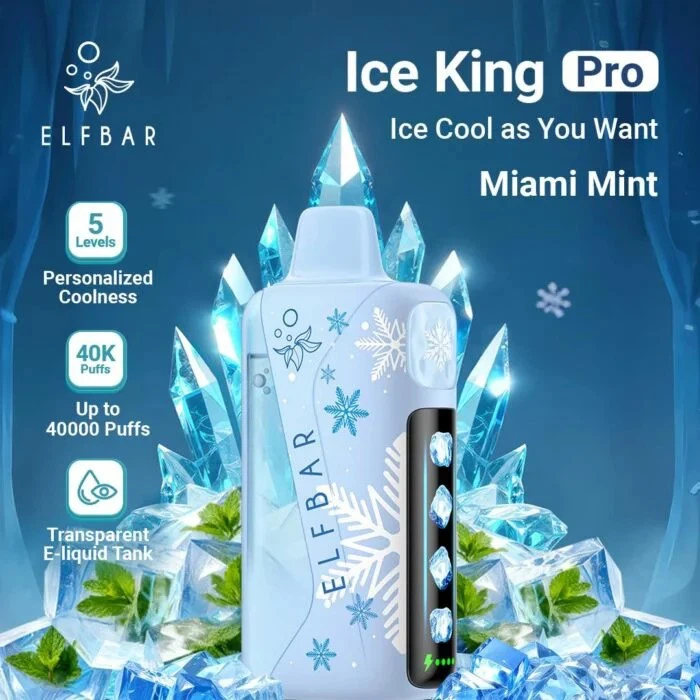 Elfbar Ice King Pro 40k Puffs Lush Pro Hot Selling Raya D3 Pro Trio Ice King 30k Vape suppliers