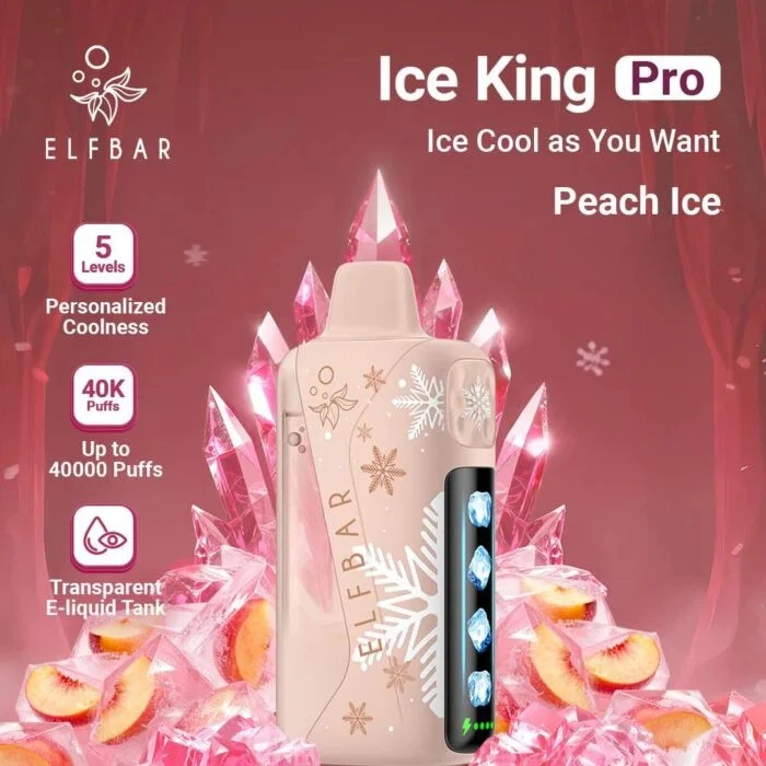 Elfbar Ice King Pro 40k Puffs Lush Pro Hot Selling Raya D3 Pro Trio Ice King 30k Vape high quality