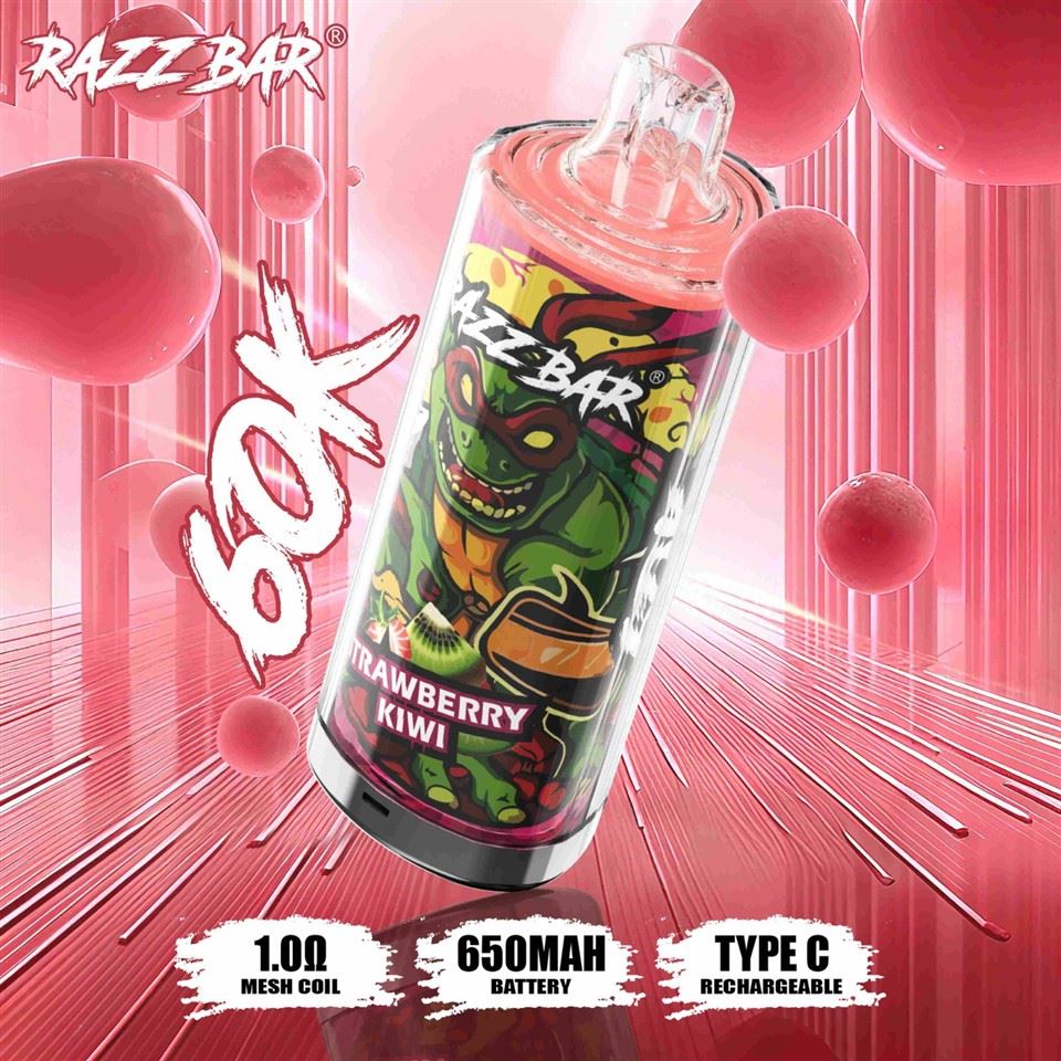EU Warehouse Razz Bar 60K 60000 Puff Vape Wholesale manufacturers