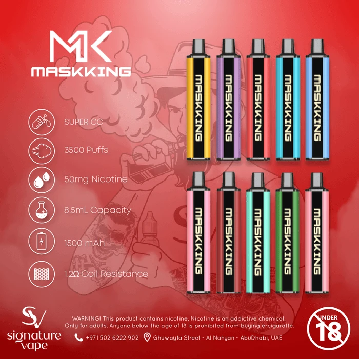 Europe Maskking Super CC 3500 Puffs Vape high quality