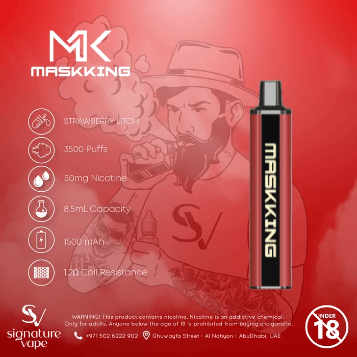 Europe Maskking Super CC 3500 Puffs Vape best