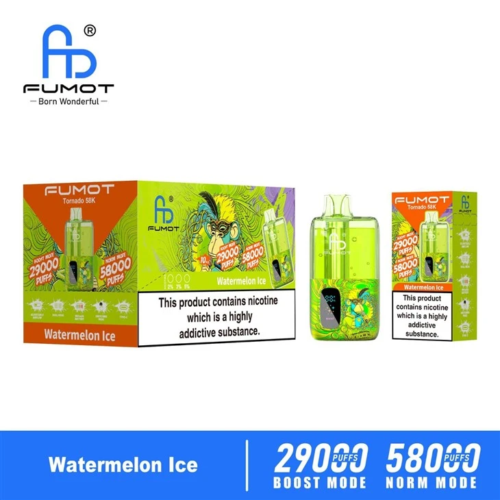 FUMOT TORNADO 58K Ultra Max Disposable Vape suppliers