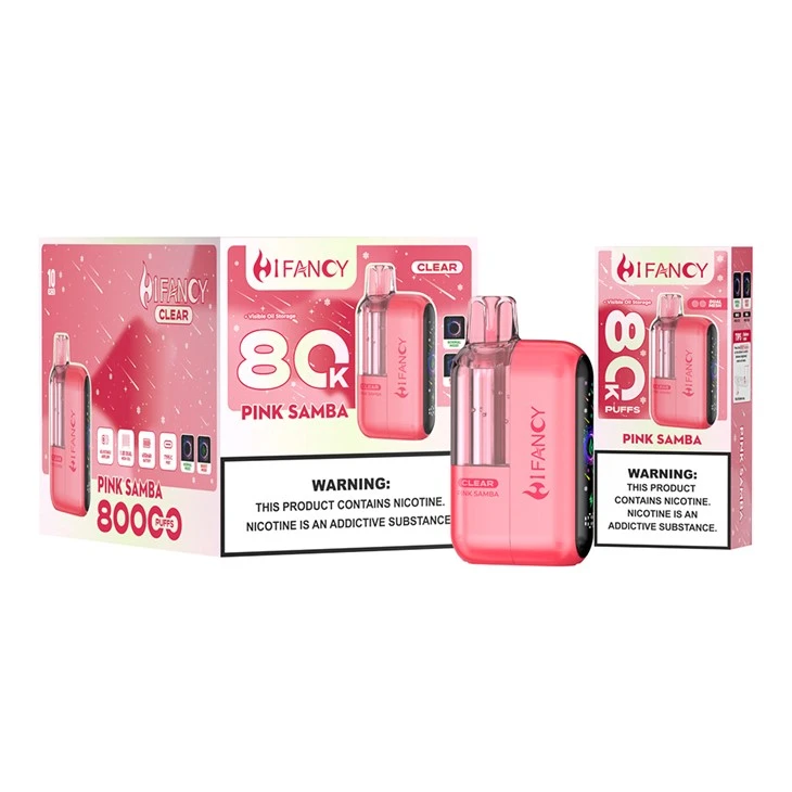 HIFANCY CLEAR 80K Puffs Eu Stock Free Shipping Vape