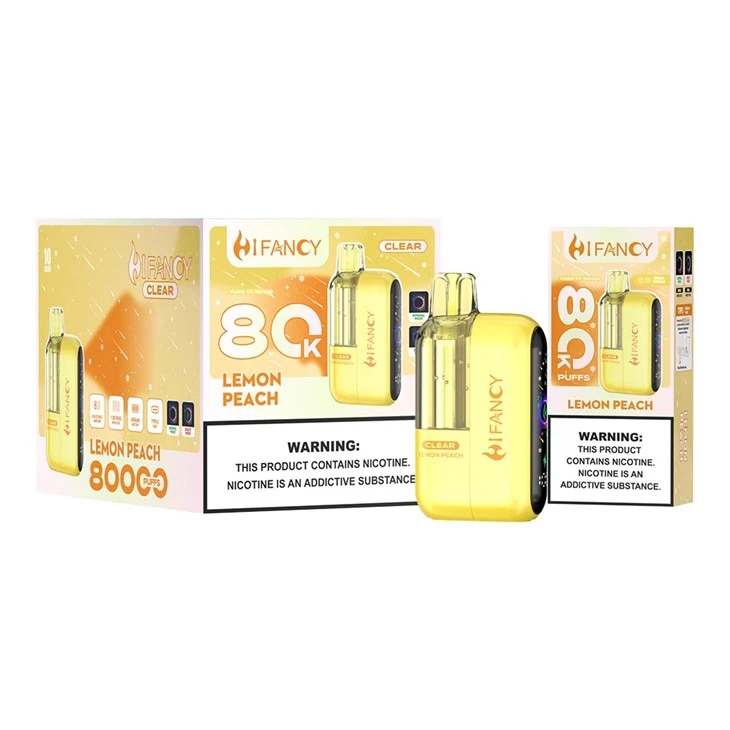 HIFANCY CLEAR 80K Puffs Eu Stock Free Shipping Vape factory