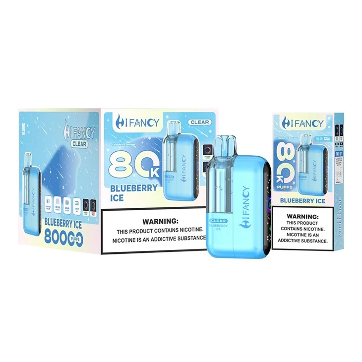 HIFANCY CLEAR 80K Puffs Eu Stock Free Shipping Vape best