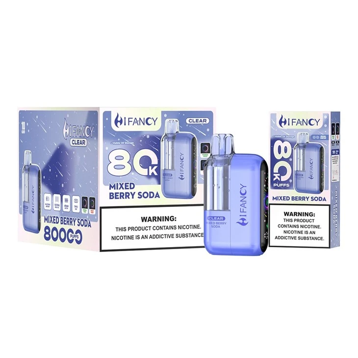 HIFANCY CLEAR 80K Puffs Eu Stock Free Shipping Vape suppliers