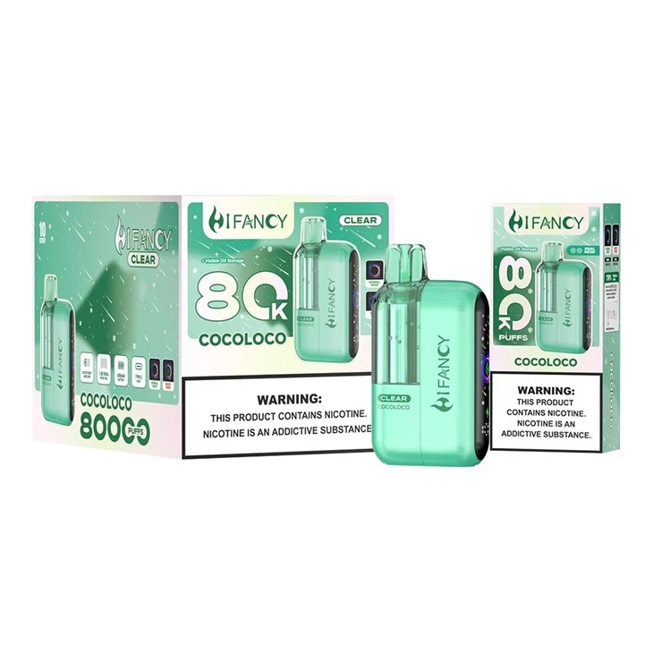 HIFANCY CLEAR 80K Puffs Eu Stock Free Shipping Vape best