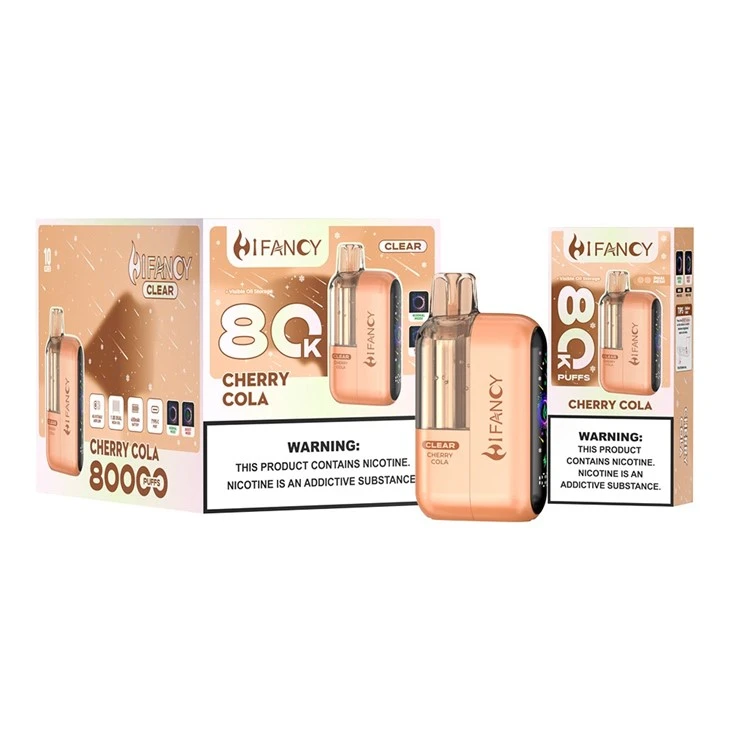 HIFANCY CLEAR 80K Puffs Eu Stock Free Shipping Vape high quality