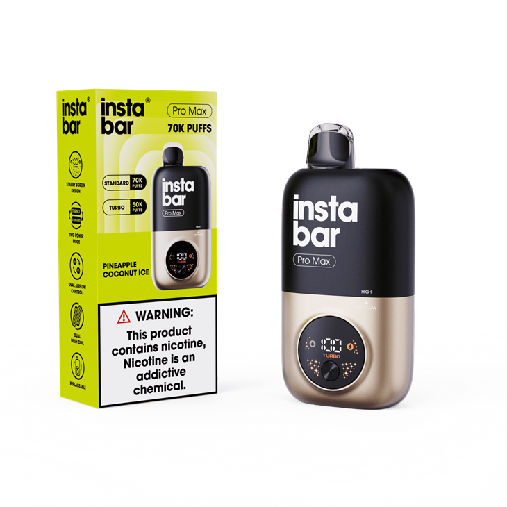 Instabar Pro Max 70K Puffs Disposable Vape price