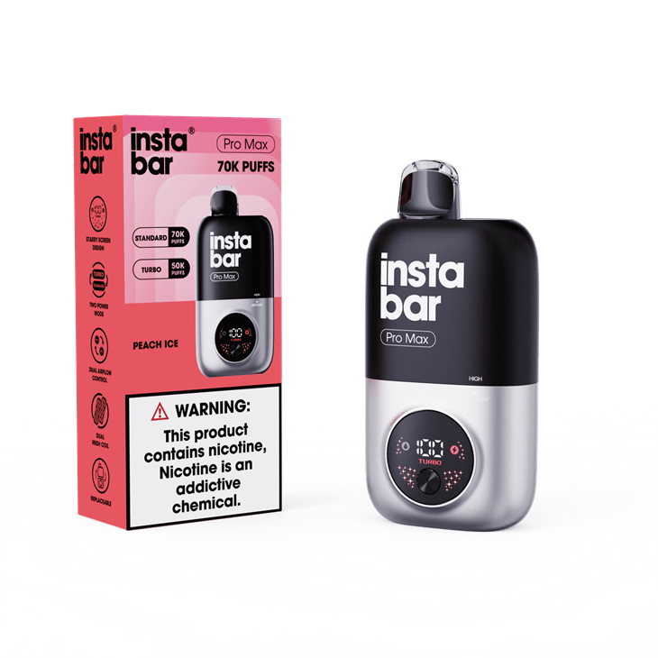 Instabar Pro Max 70K Puffs Disposable Vape best