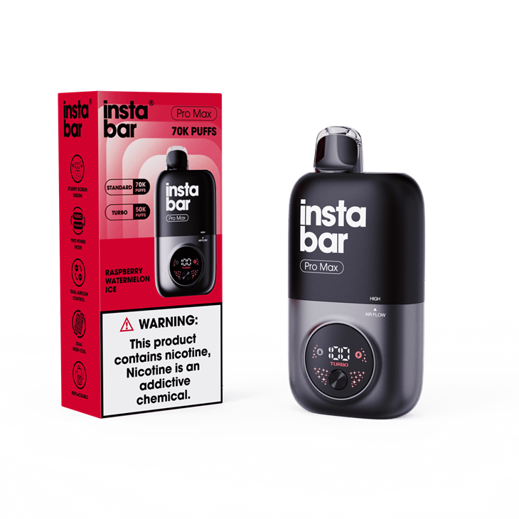 Instabar Pro Max 70K Puffs Disposable Vape price