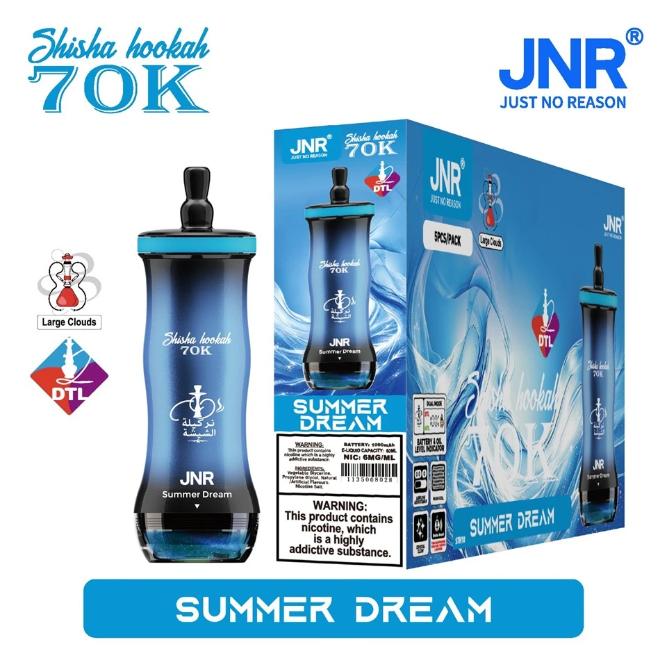 Jnr Shisha Hookah 70000 70K Puff DTL Shisha Vape Wholesale