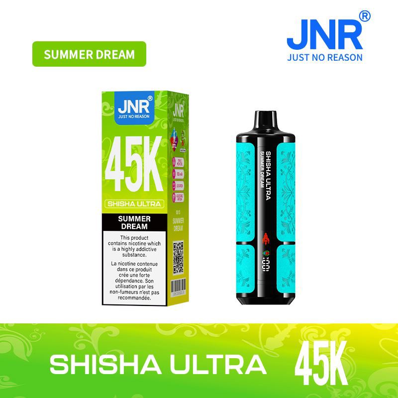 Jnr Shisha Ultra 45K Puff Disposable DTL Vape