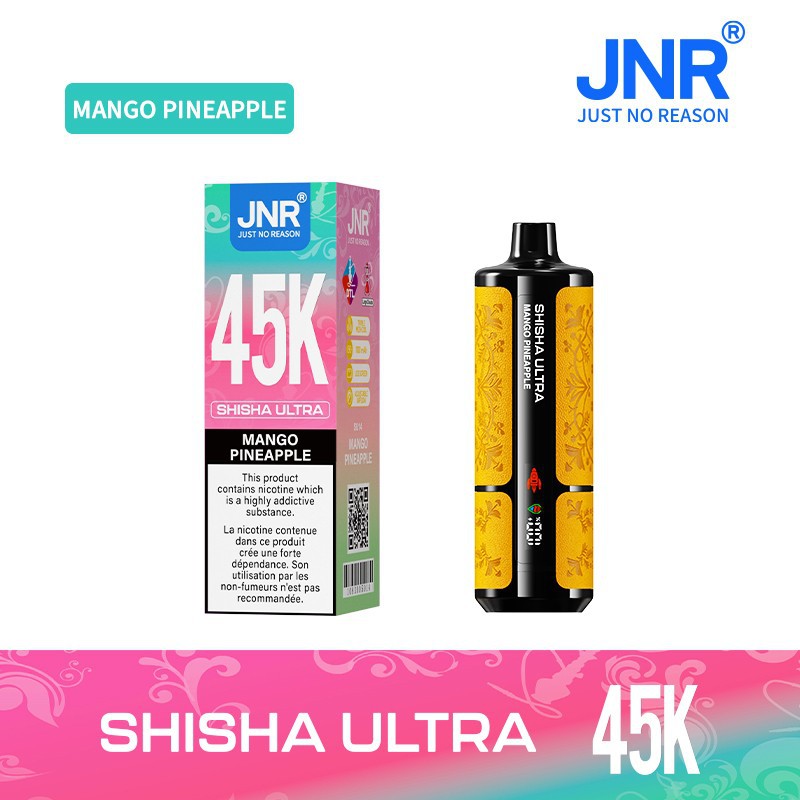 Jnr Shisha Ultra 45K Puff Disposable DTL Vape best