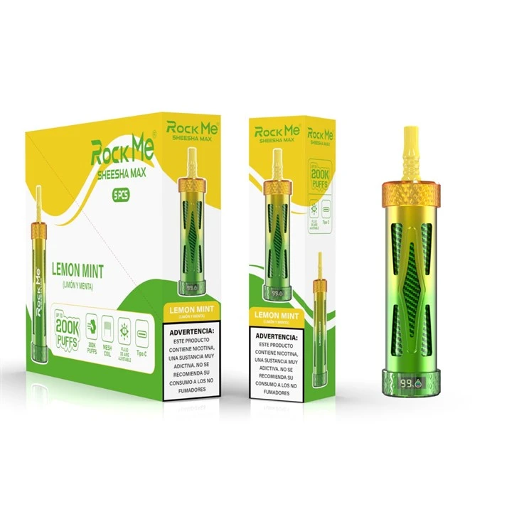 LUCKEE ROCK ME SHEESHA MAX 200k Puffs Disposable Vape
