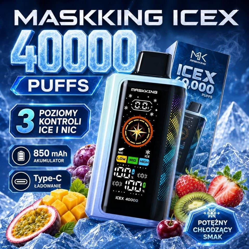 MASKKING ICEX 40000 Puff Disposable Vape Wholesale