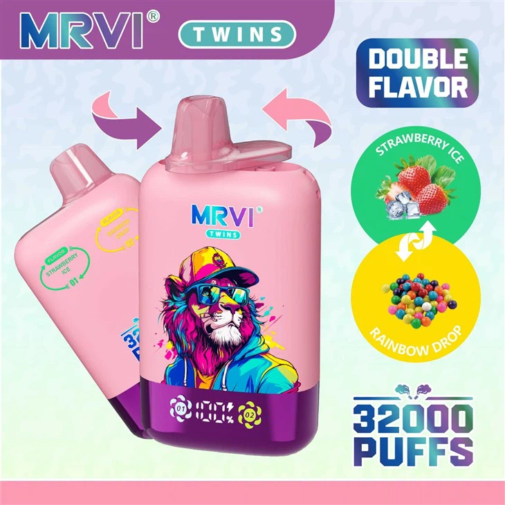 MRVI GROWING 60000 PUFFS Bood Print Logo 2in1 5 in 1 Max Crystal 20k 28k 16000 Falcon X Jnr 16k Vaper Desechable Vape price