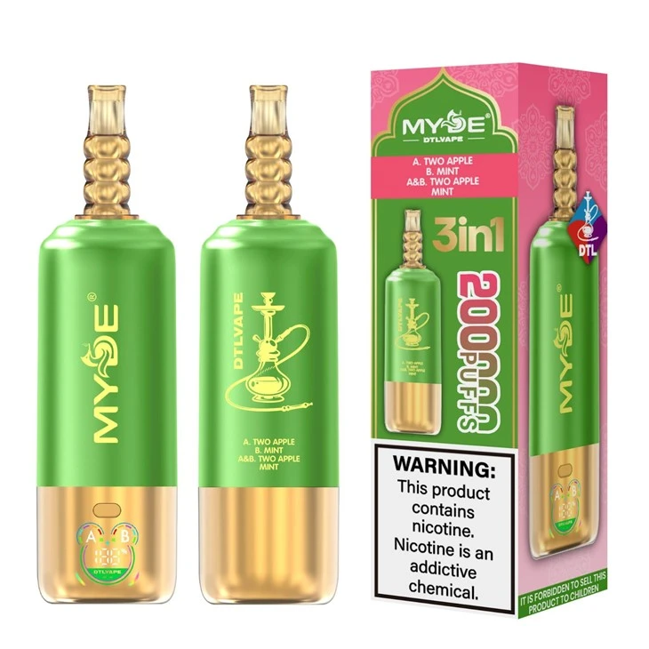 MYDE DTL 3in1 200K Puff Disposable Vape best
