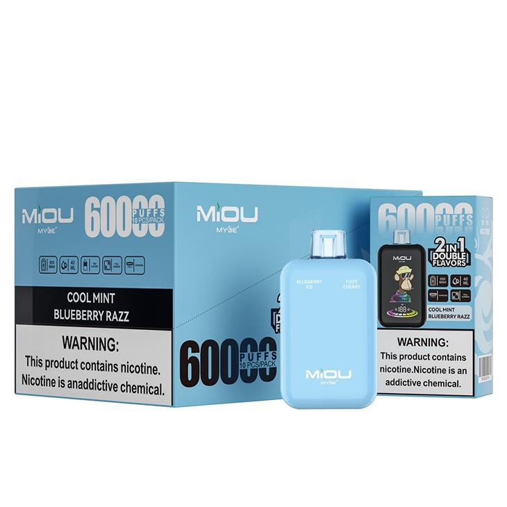 MYDE MIOU 60000 Puffs 2IN1 EU Warehouse Low Moq Disposable Vape suppliers