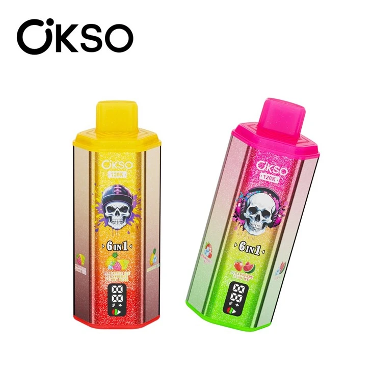 Okso 6in1 120K Puffs Disposable Vape Eu Warehouse factory