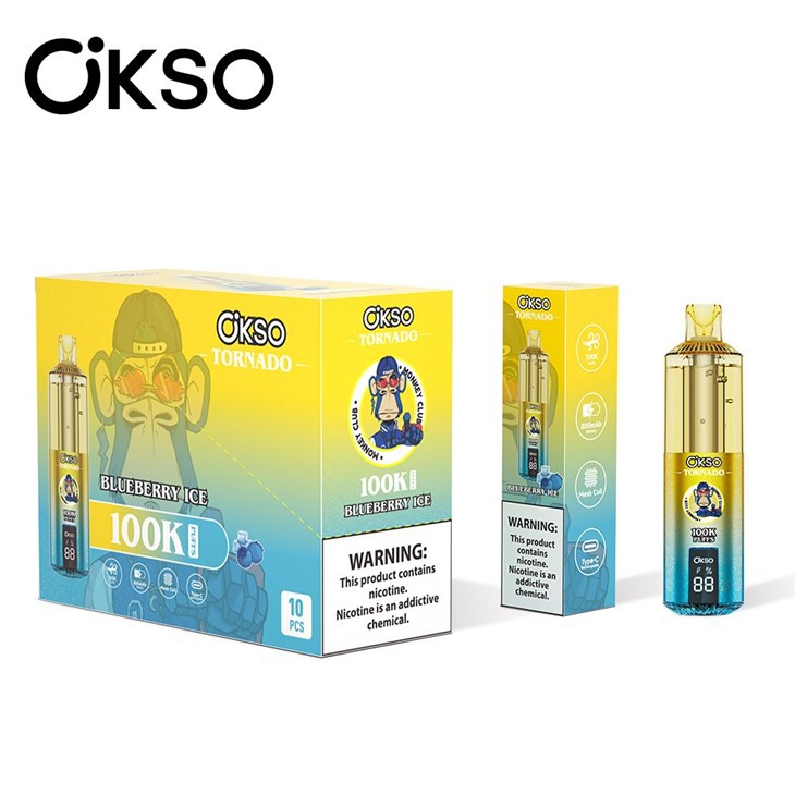 OKSO Tornado 100k Puffs in Stock Vape suppliers