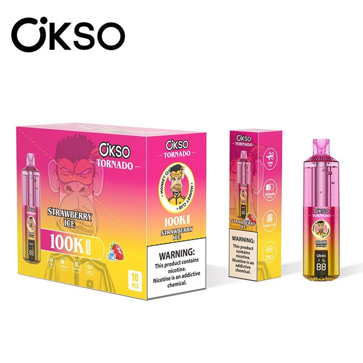 OKSO Tornado 100k Puffs in Stock Vape price