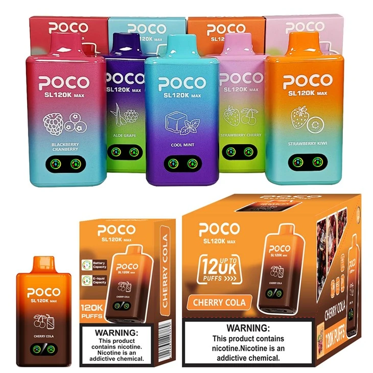 POCO SL120K MAX Puffs Vape Eu Warehouse
