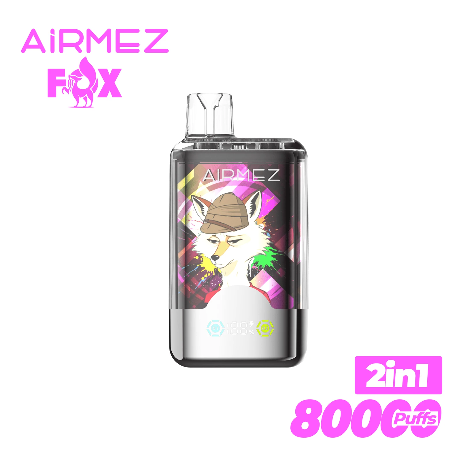 Airmez FOX 2 IN 1 80000 PUFFS 6 Airmez FOX 2 IN 1 80000 PUFFS 6