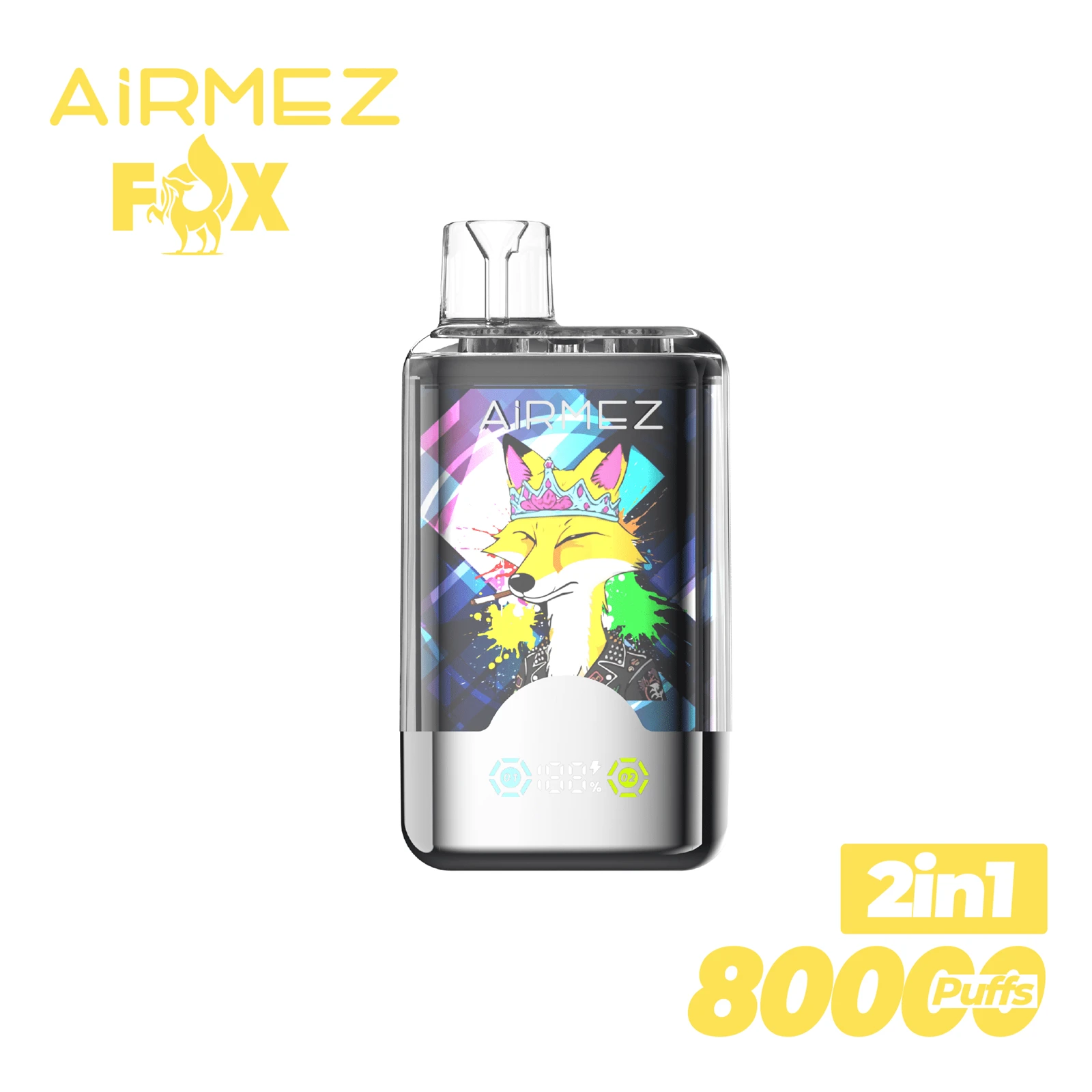 Airmez FOX 2 IN 1 80000 PUFFS 5 Airmez FOX 2 IN 1 80000 PUFFS 5