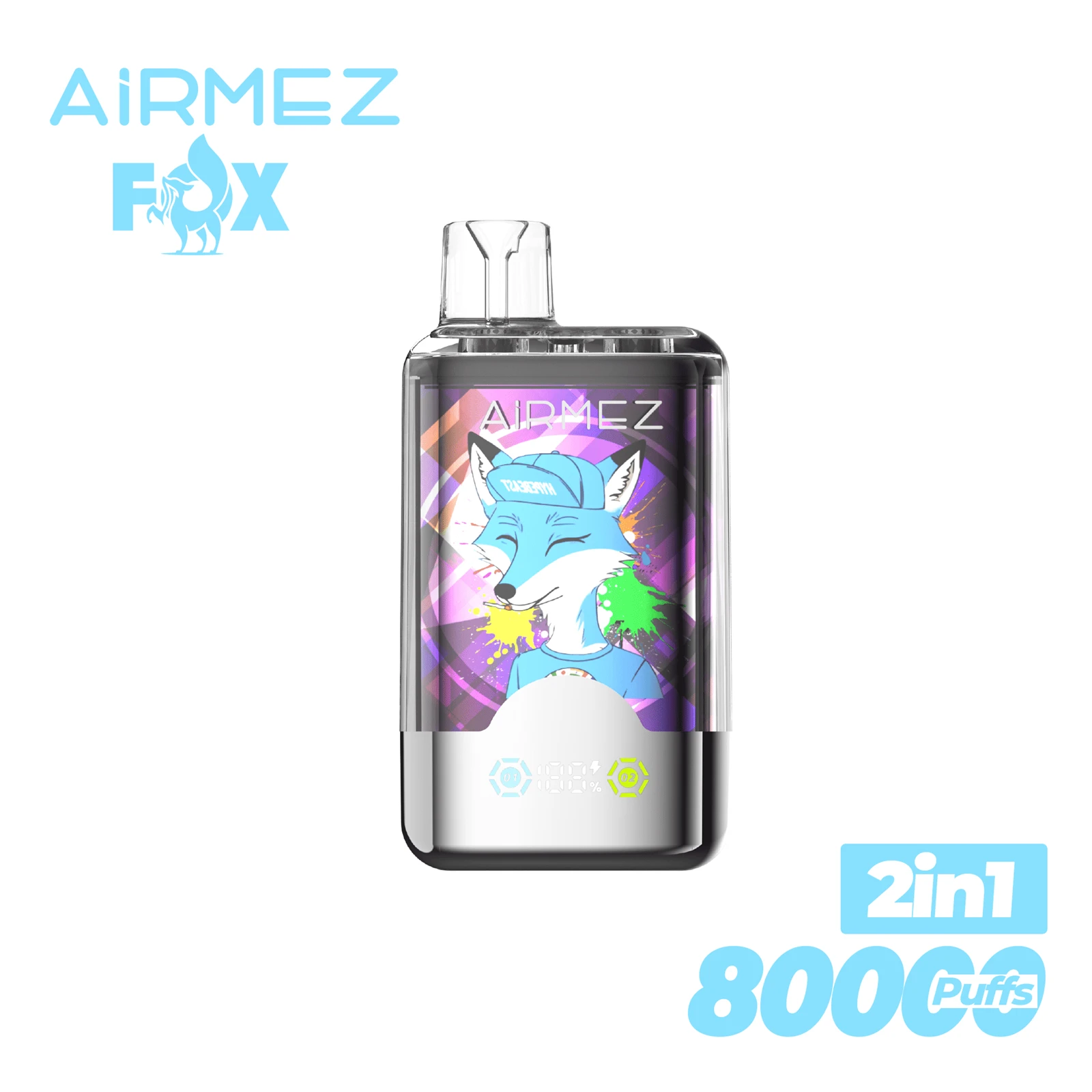 Airmez FOX 2 IN 1 80000 PUFFS 9 Airmez FOX 2 IN 1 80000 PUFFS 9