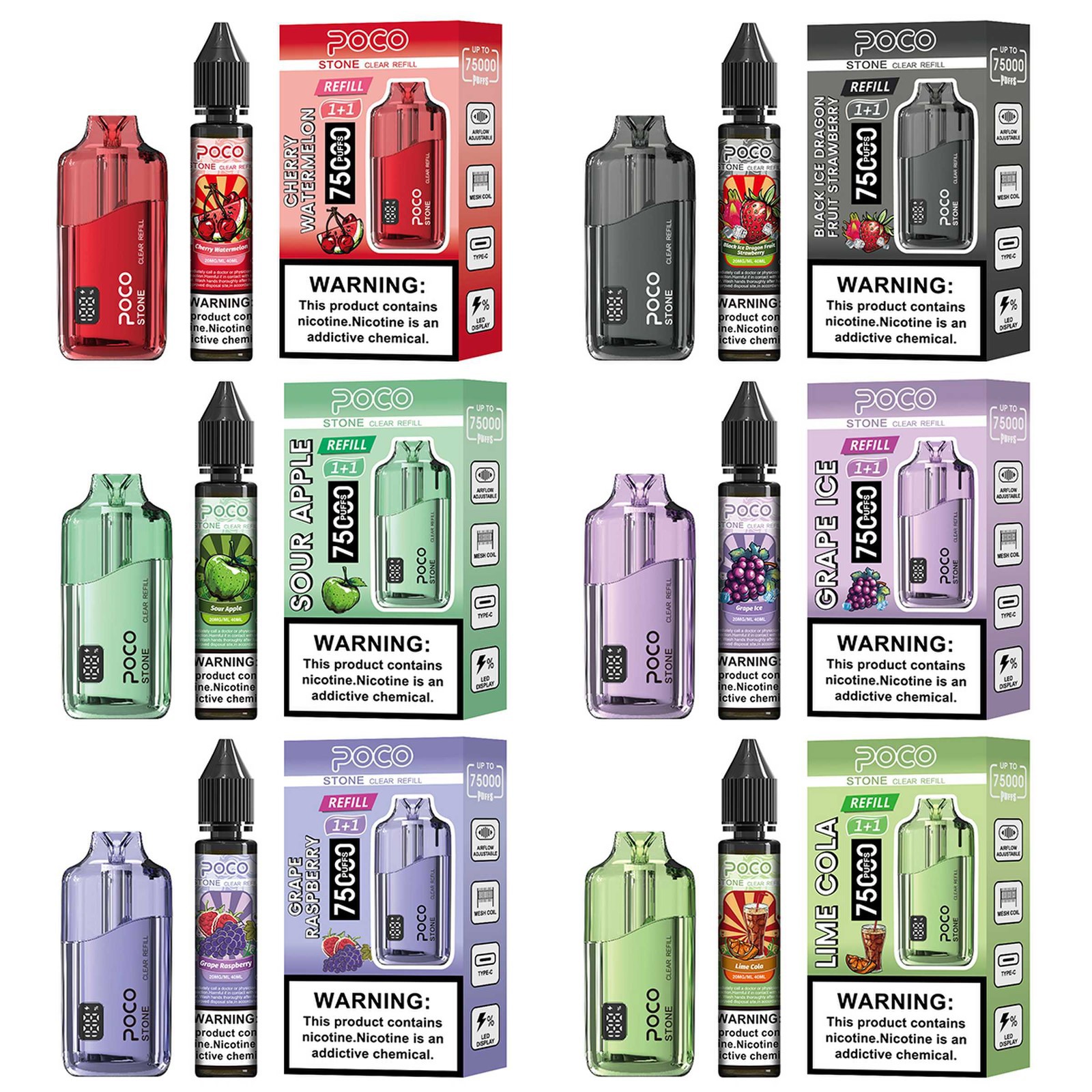 POCO STONE 75000 11 POCO STONE 75000 11