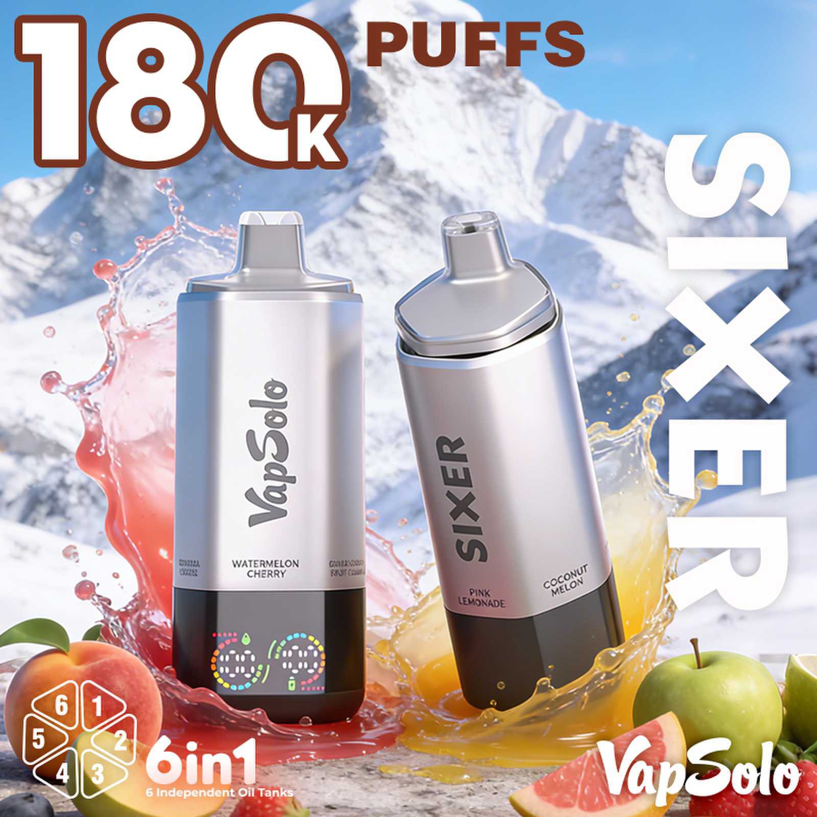 vapsolo SIXER 180K 45 vapsolo SIXER 180K 45